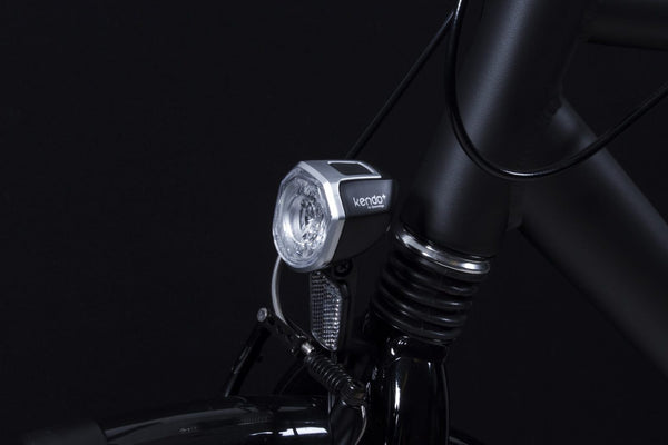 SPANNINGA KENDO+ Front Light for E-Bike, 35 Lux (HL2800) Flat Plug