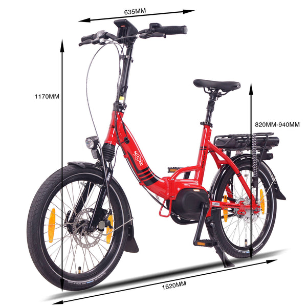 ncm paris 20 zoll elektrofahrrad NCM Paris Max N8R
