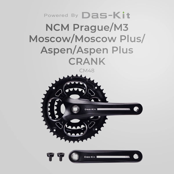 Daskit Crank Set CM48 for NCM Prague/M3/Moscow/Moscow Plus/Aspen/Aspen Plus