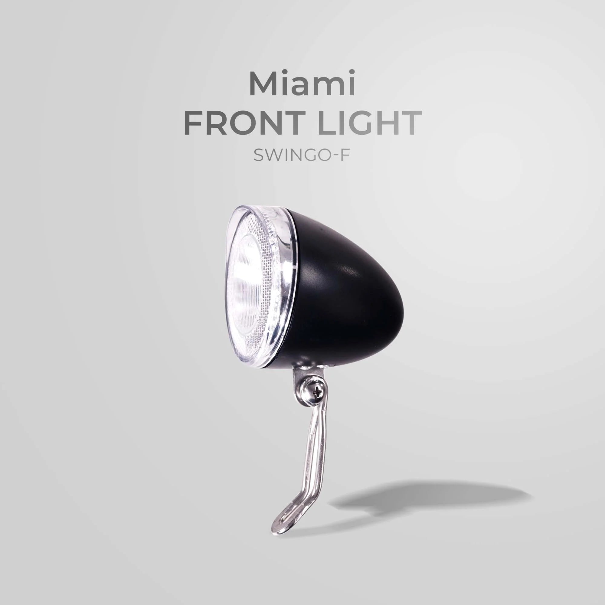 Spanninga Swingo-F, Front Light for NCM Miami