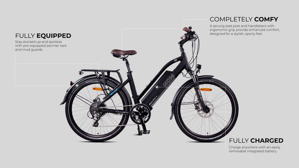 ncm milano 26 28 trekking e bike NCM Milano Plus